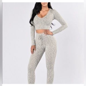 Fashion Nova Gray Wanderlust leggings Size 2X